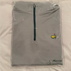 Masters Peter Millar Gray Quarter-Zip - Men’s